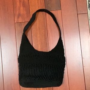 Summer woven hobo bag